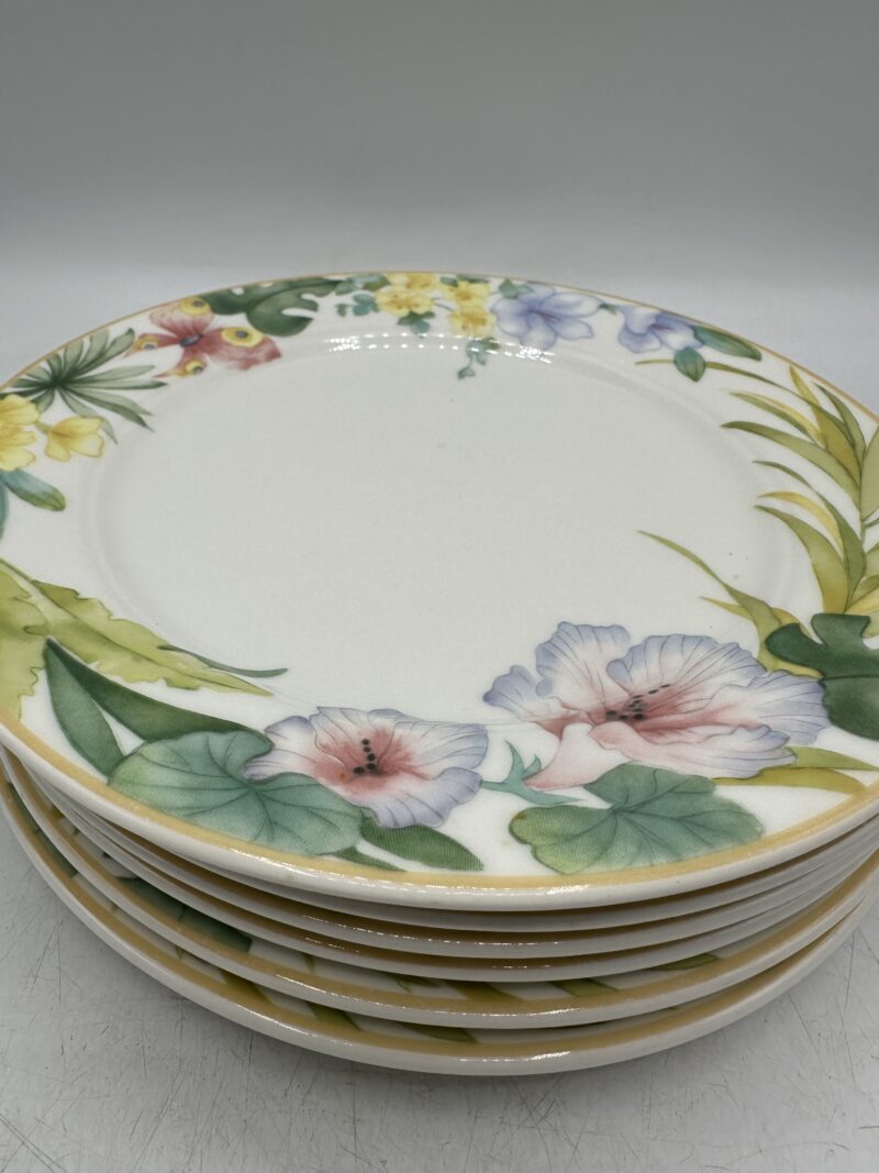 6 assiettes à dessert Exotica Villeroy & Boch – Image 3