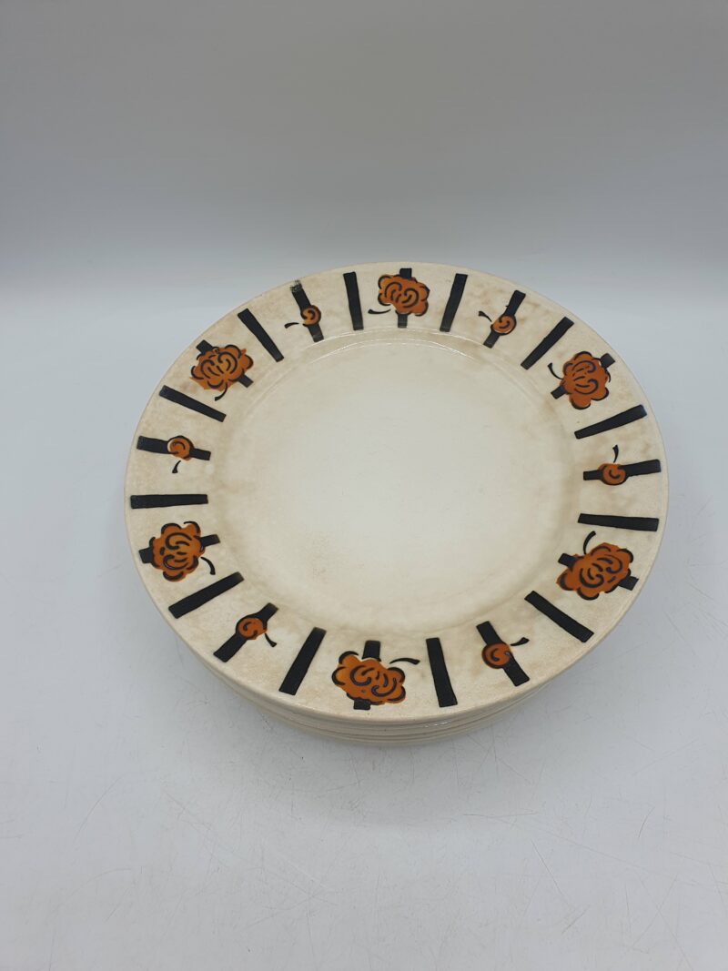 Ensemble 12 assiettes art déco Badonviller – Image 3