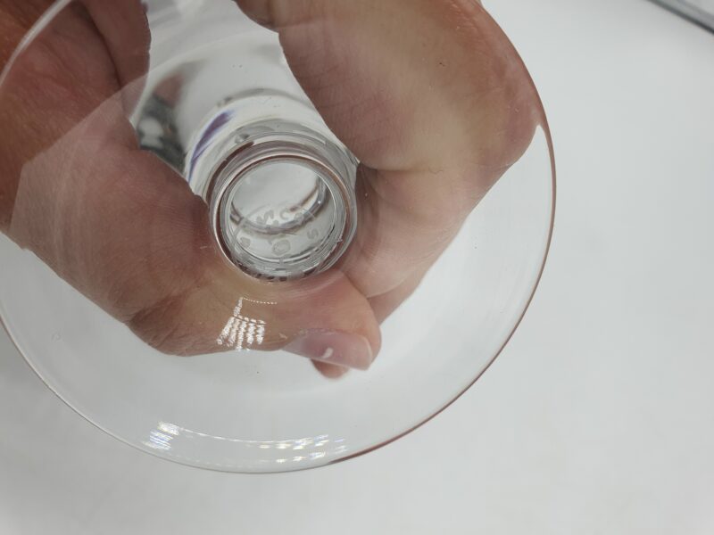 Ensemble de 7 verres à vin en cristal Saint Louis Jersey – Image 12