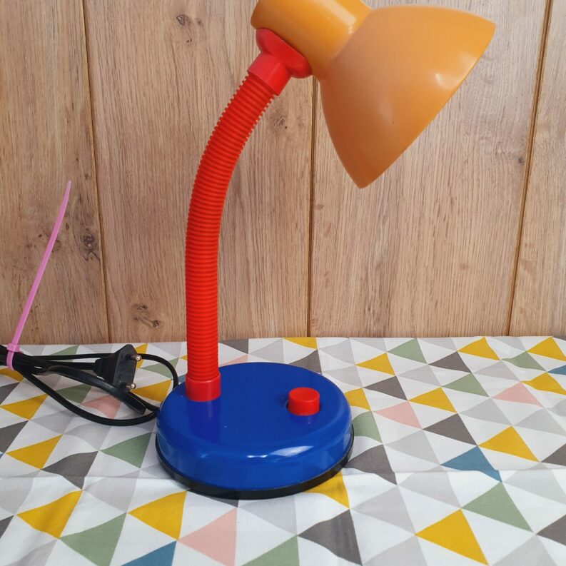 Lampe de bureau style Memphis années 80-90