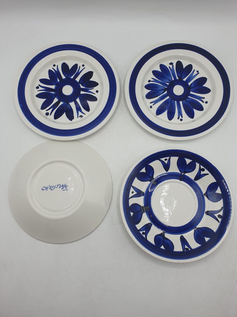 Ensemble de 4 assiettes en céramique Christina – Image 9
