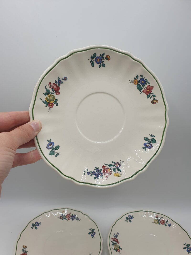 6 assiettes à dessert soucoupes Villeroy et Boch Alt Strasburg – Image 6