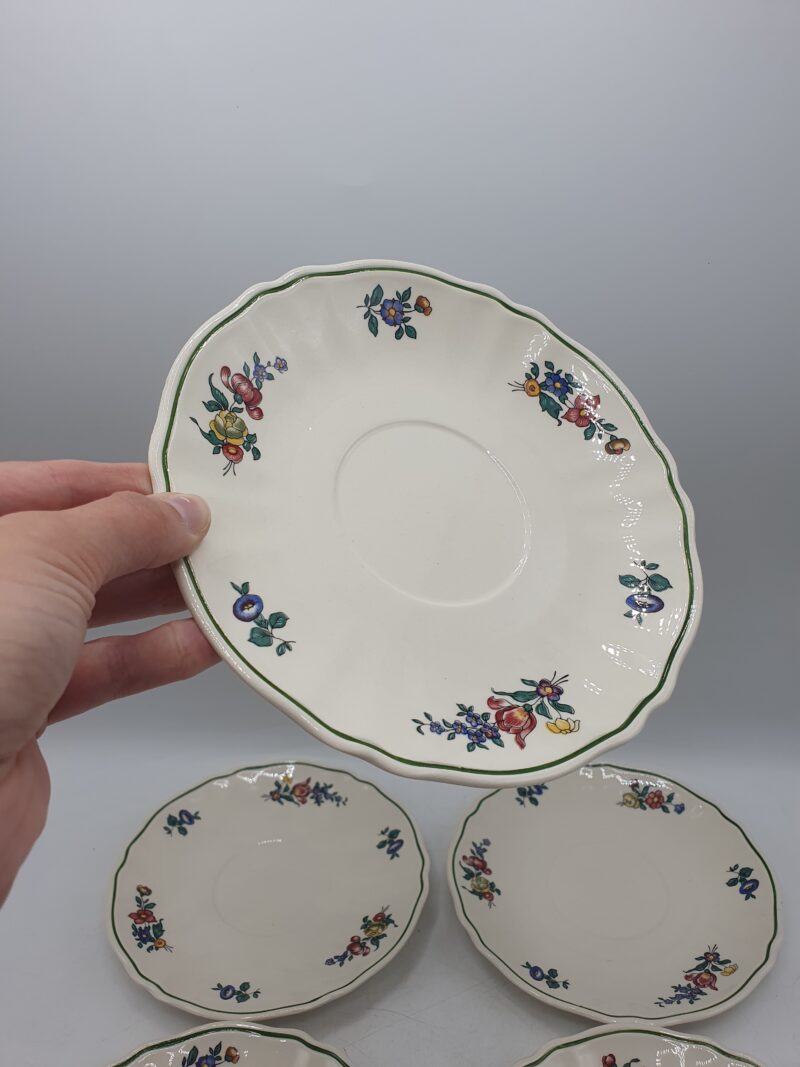 6 assiettes à dessert soucoupes Villeroy et Boch Alt Strasburg – Image 7
