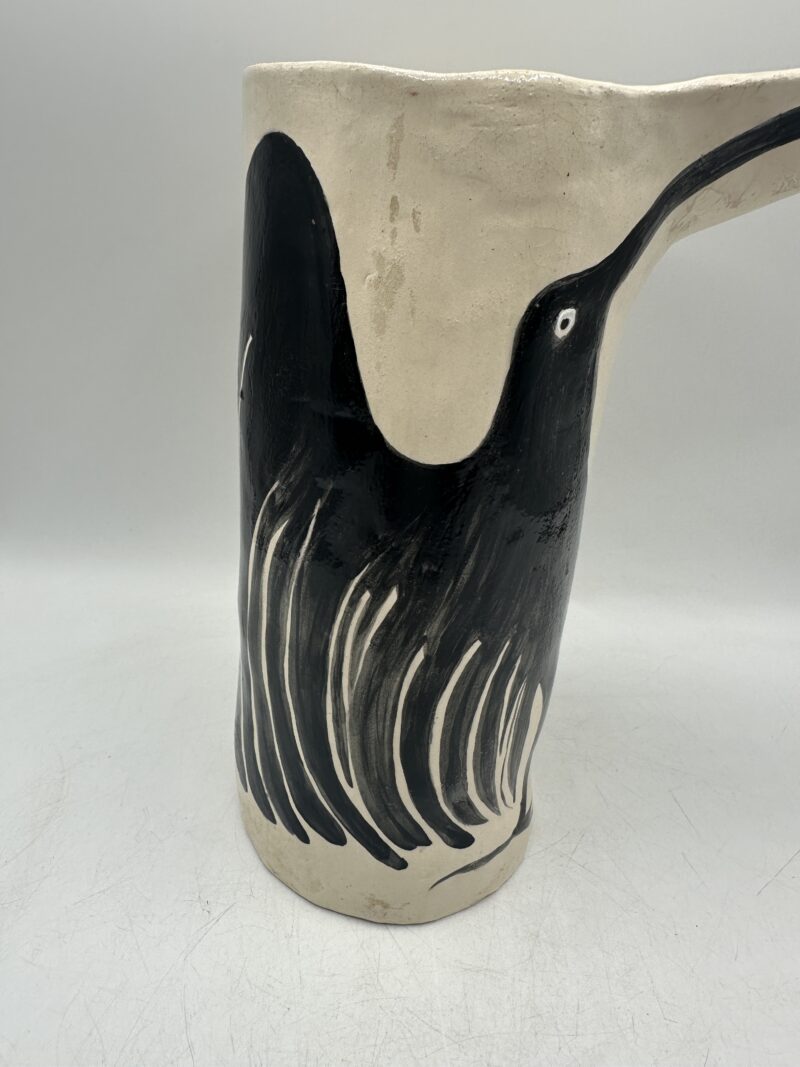 Vase oiseau style Pascal Mourgue en céramique – Image 5