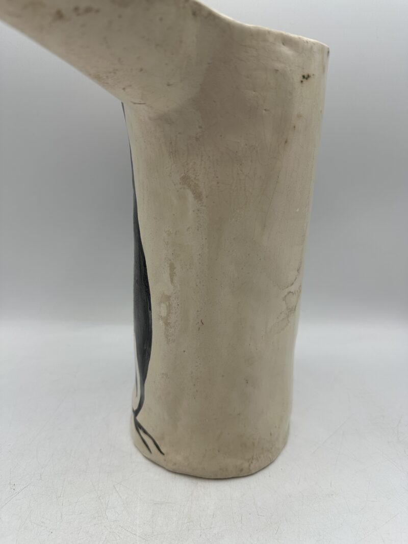Vase oiseau style Pascal Mourgue en céramique – Image 8