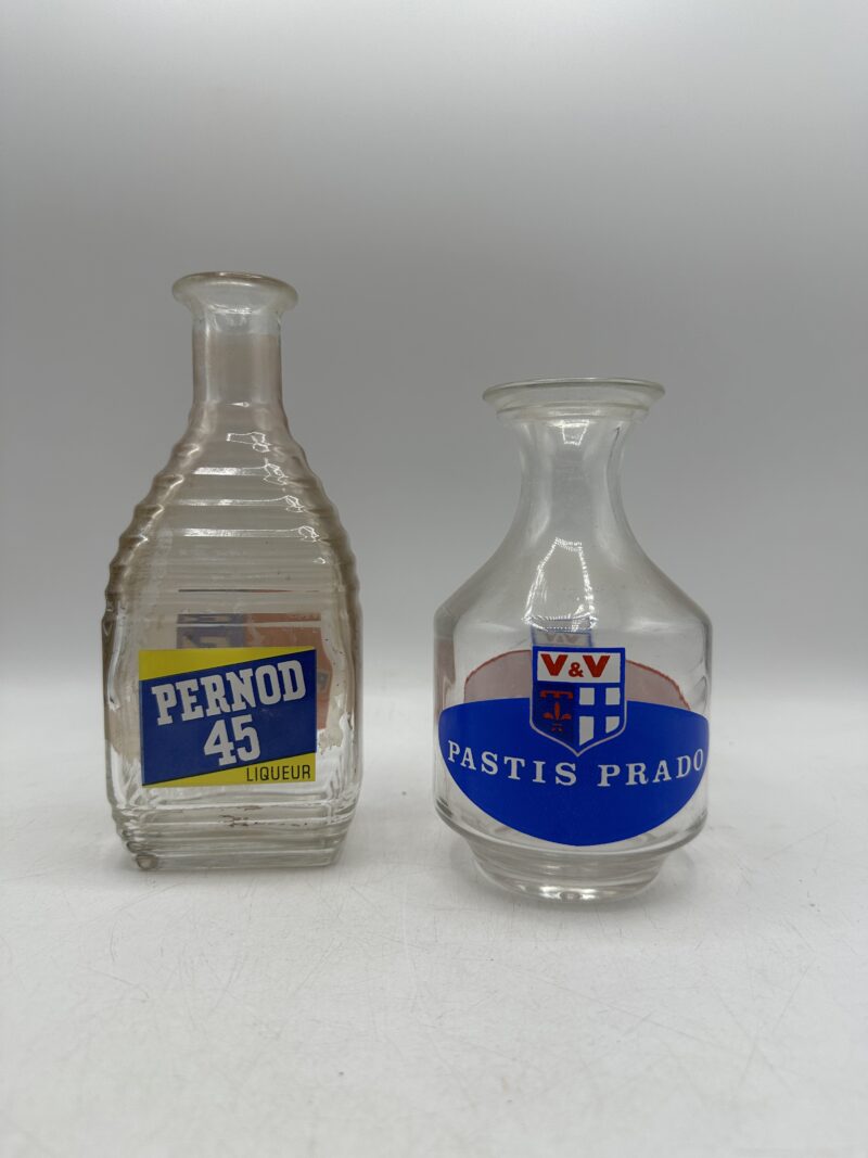 Ensemble de 2 carafes pichets vintage pastis – Image 2