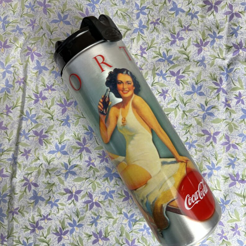 Gourde isotherme vintage Coca Cola Sport
