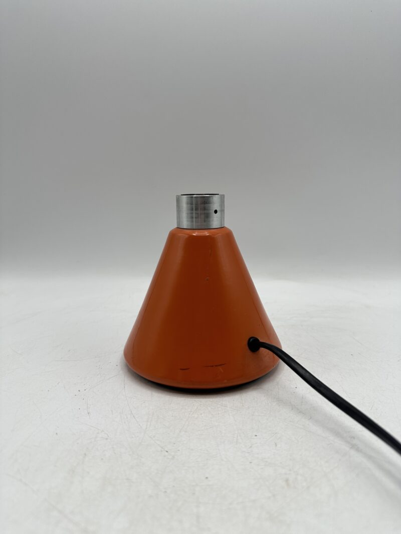 Lampe Habitat Aluminor orange vintage années 80 – Image 3