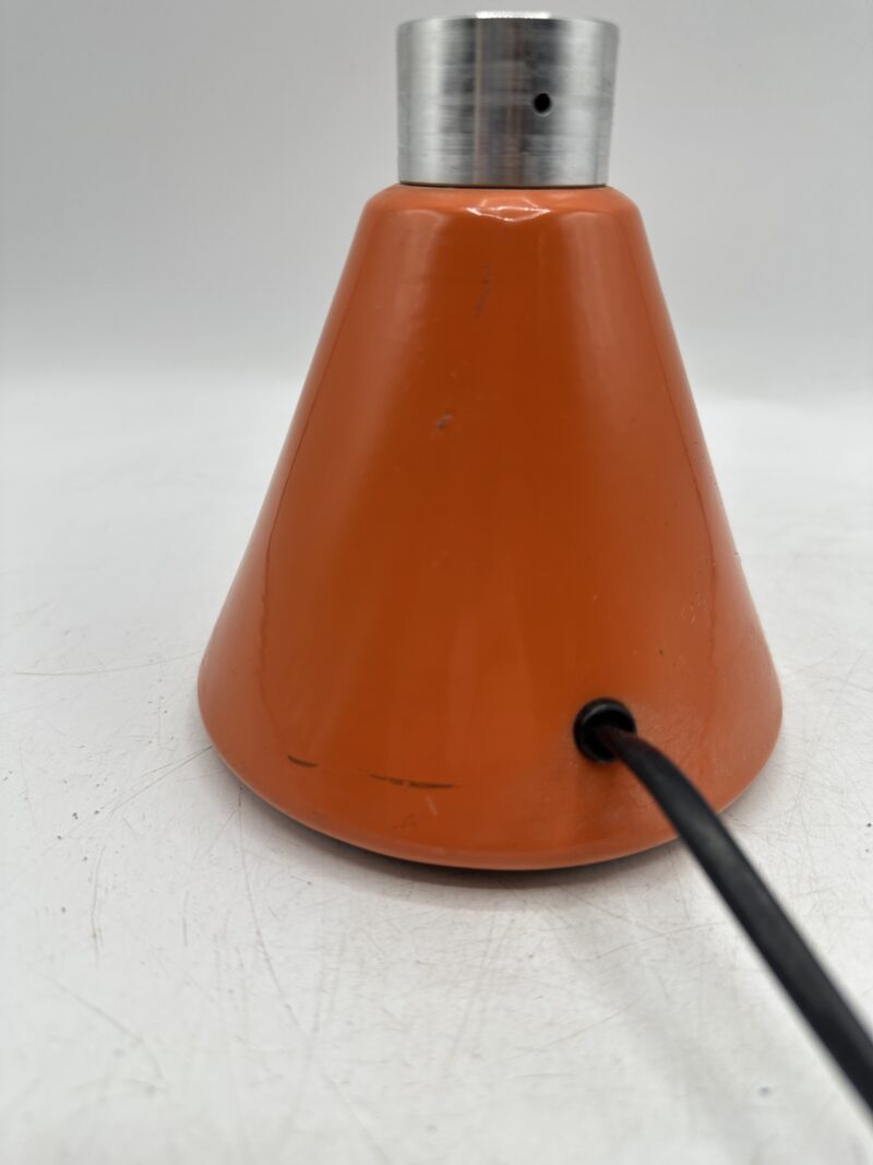Lampe Habitat Aluminor orange vintage années 80 – Image 4