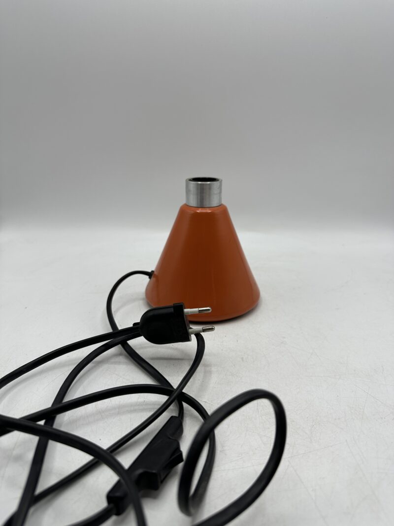 Lampe Habitat Aluminor orange vintage années 80 – Image 5
