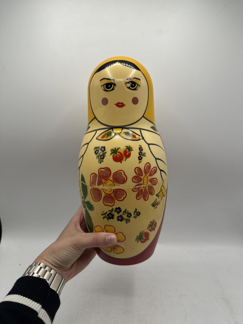 Seau à glaçons Matriochka russe vintage – Image 10