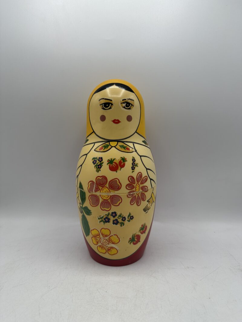 Seau à glaçons Matriochka russe vintage – Image 2