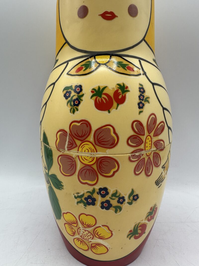 Seau à glaçons Matriochka russe vintage – Image 4