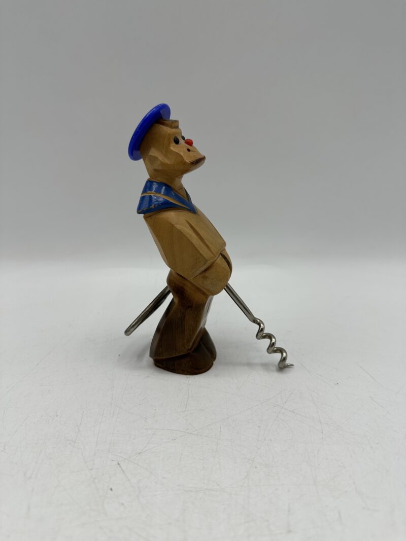 Tire-bouchons vintage en bois sculpté – Image 3