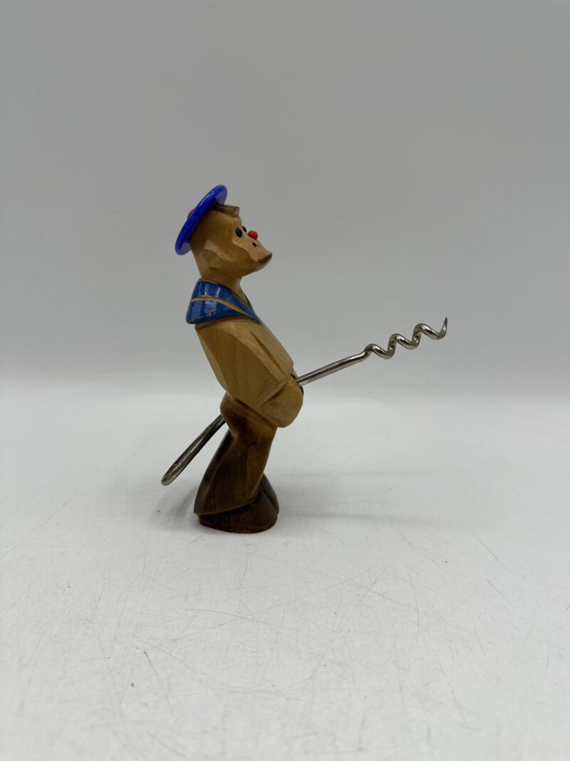 Tire-bouchons vintage en bois sculpté – Image 4