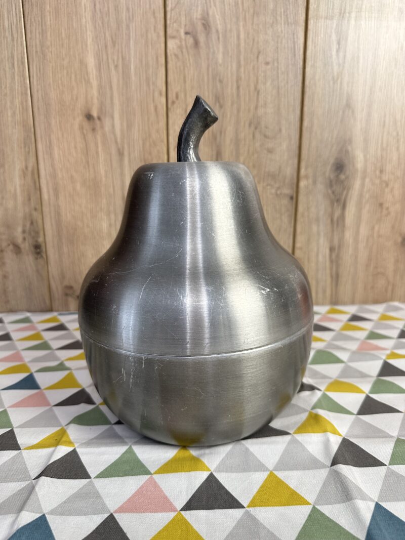 Seau à glaçons vintage poire années 70