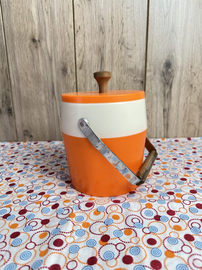Seau à glaçons vintage rétro années 60-70