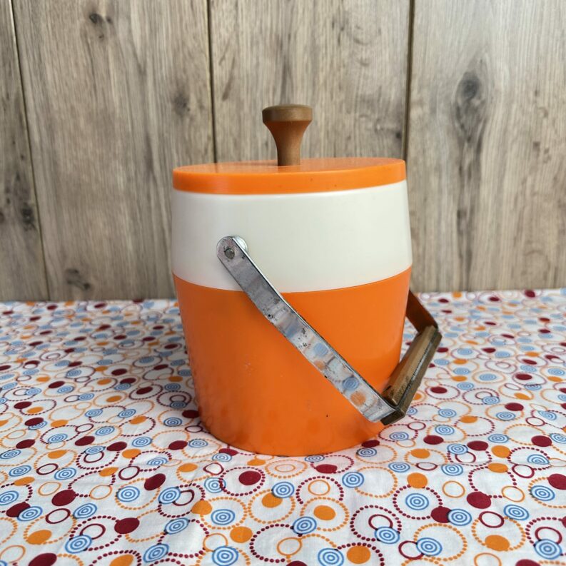 Seau à glaçons vintage rétro années 60-70