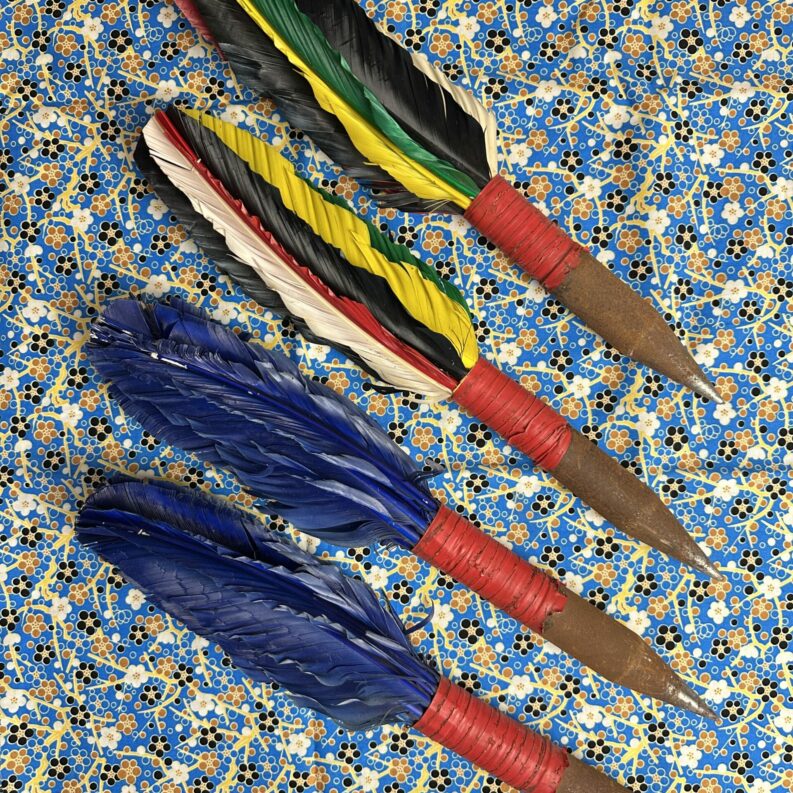 Ancien jeu de javelots vintage