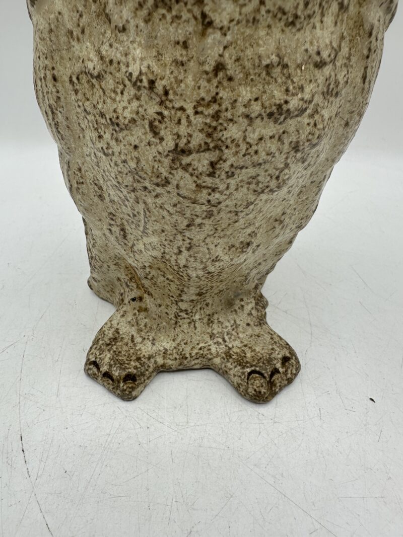 Pichet ancien pingouin zoomorphe barbotine – Image 8