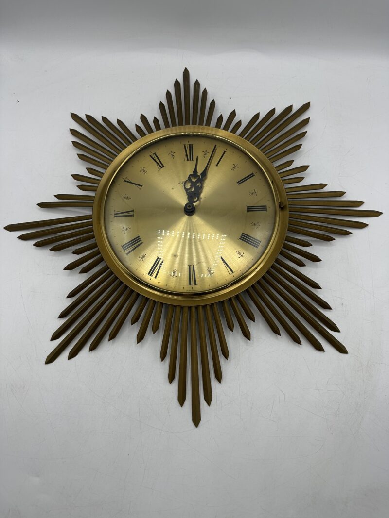 Horloge murale ancienne soleil Junghans Ato-Mat – Image 2