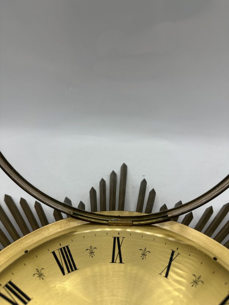 Horloge murale ancienne soleil Junghans Ato-Mat – Image 5