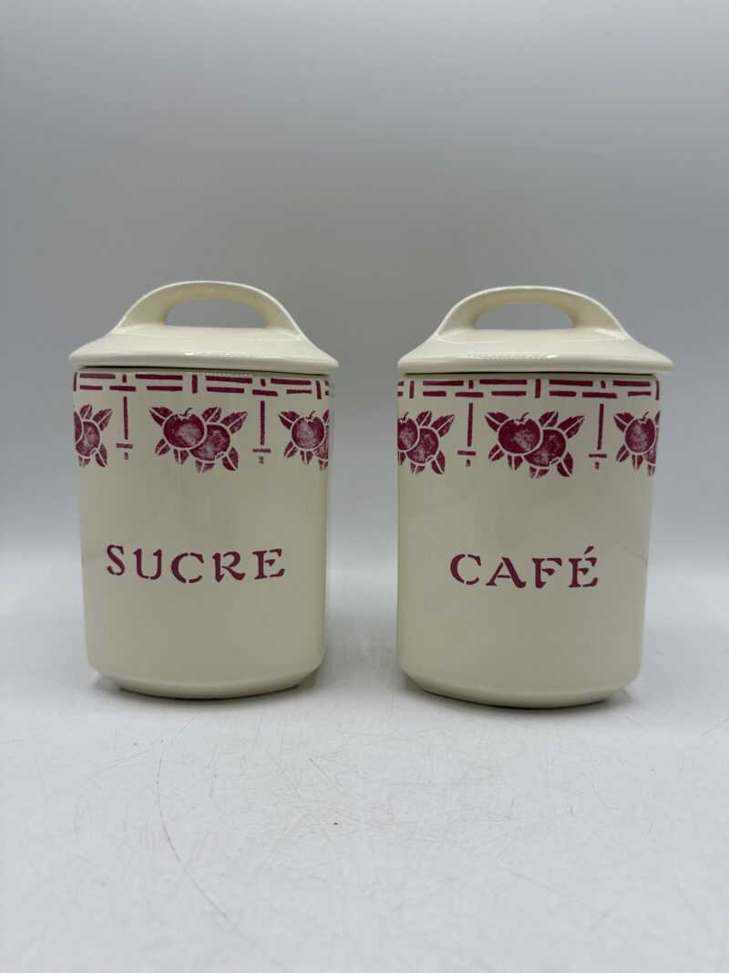 Duo de pots de cuisine vintage Le Comptoir de Famille – Image 2