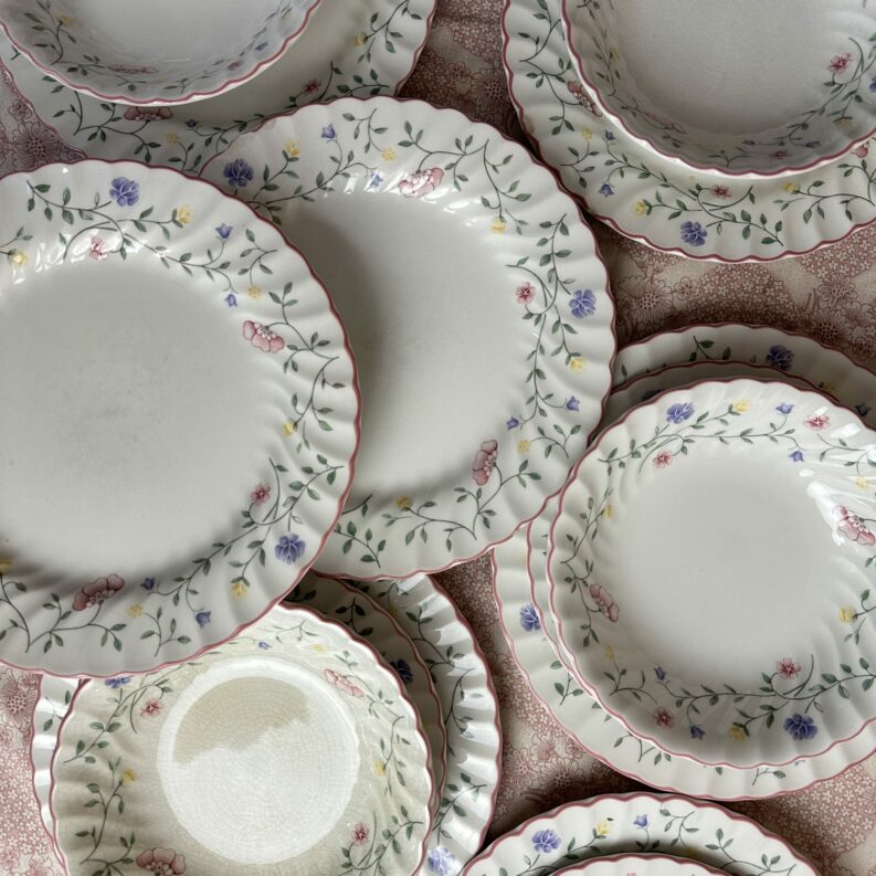 Ensemble 15 assiettes anciennes Johnson Brothers