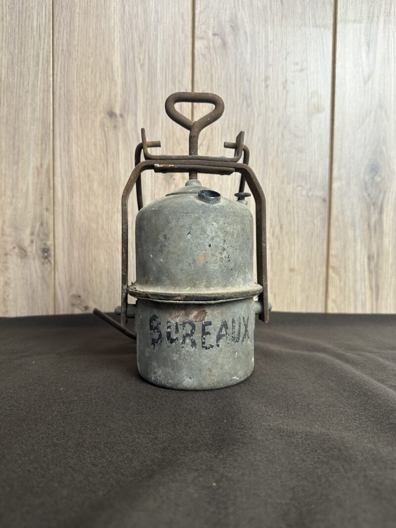 Ancienne lampe à carbure acétylène ARRAS