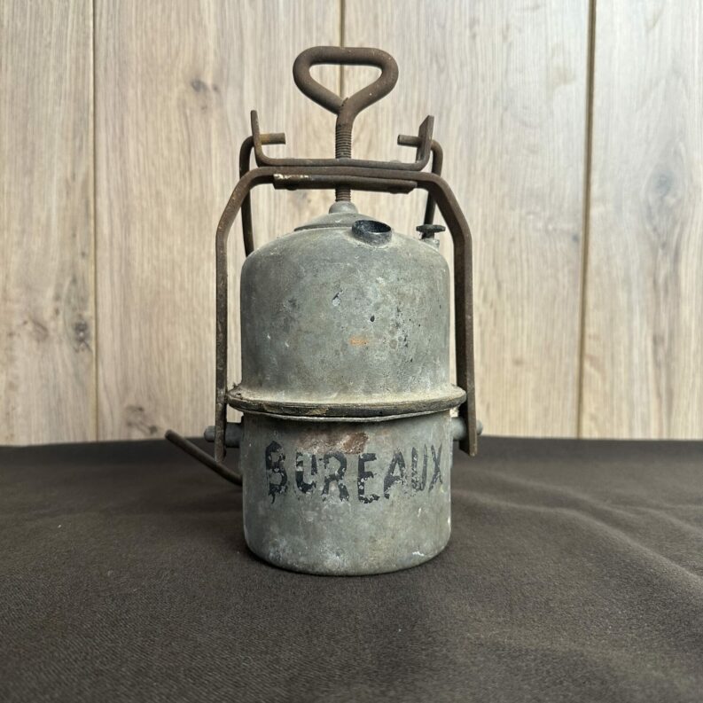 Ancienne lampe à carbure acétylène ARRAS