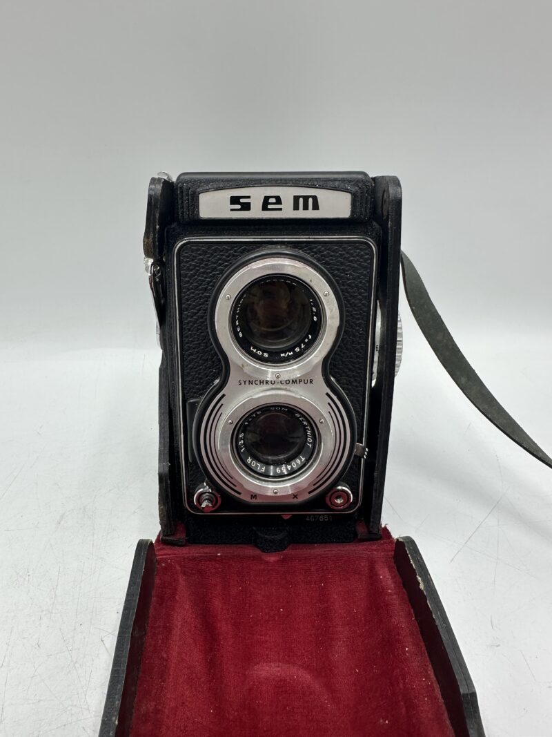 Ancien appareil photo SEM Synchro Compur – Image 6