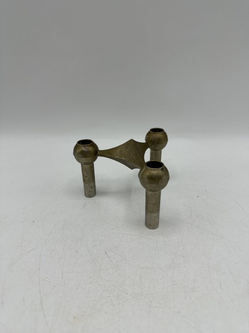 Bougeoir Nagel métal argenté – Image 3