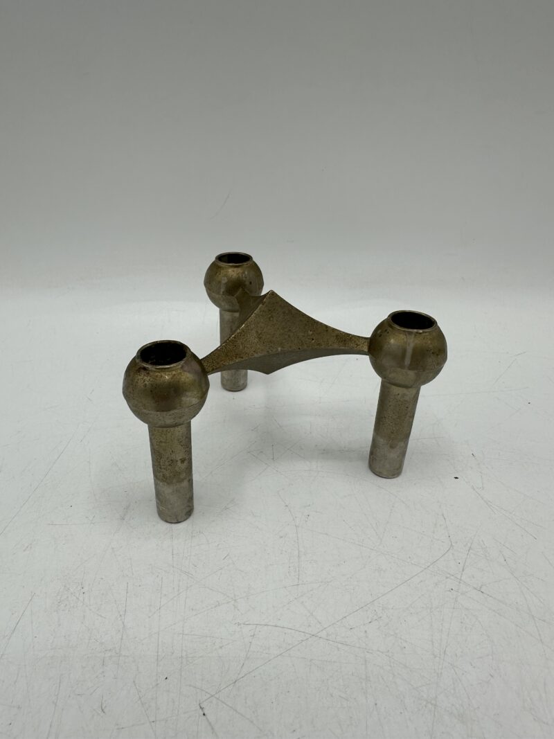 Bougeoir Nagel métal argenté – Image 4