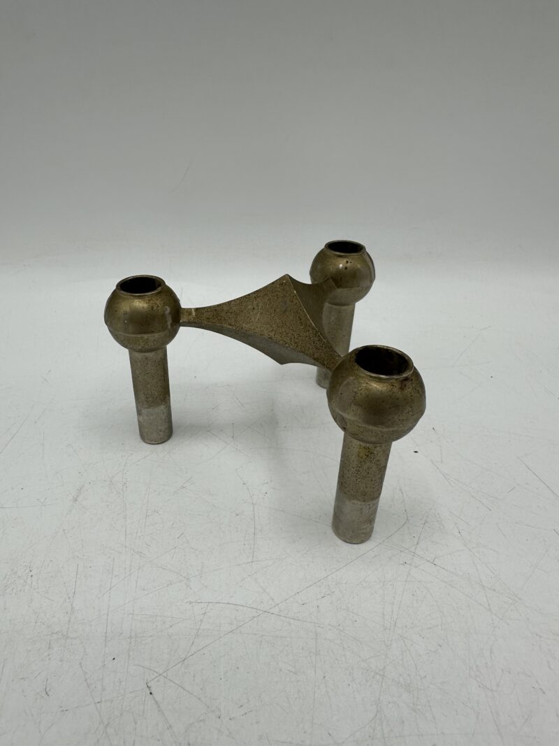 Bougeoir Nagel métal argenté – Image 5