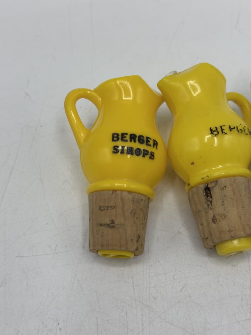 Lot de 3 becs verseur vintage Berger sirops – Image 3
