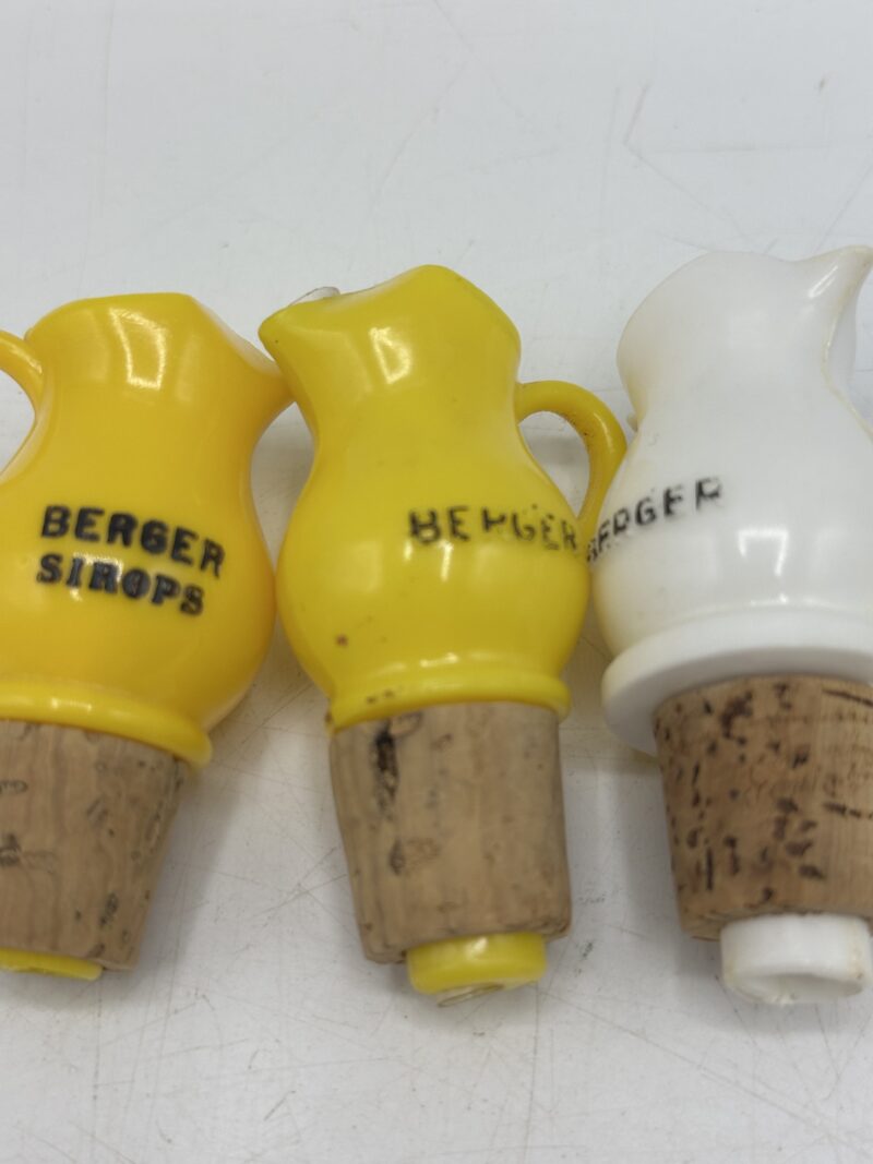 Lot de 3 becs verseur vintage Berger sirops – Image 4