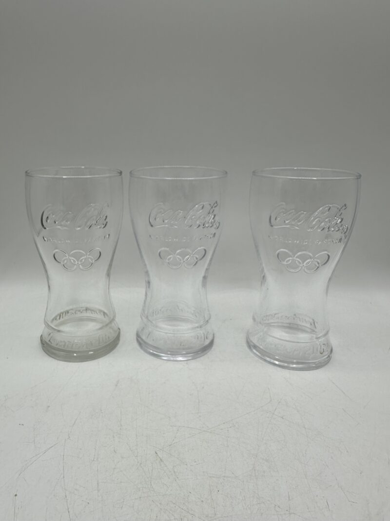 Lot de 6 verres Coca-Cola vintage London 2012 – Image 7