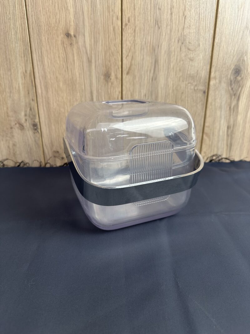 Seau à glaçons plexiglas transparent années 70-80