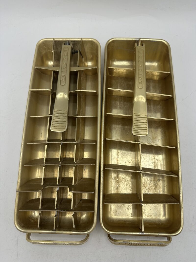 Duo de bacs à glaçons Quickube Frigidaire doré – Image 7