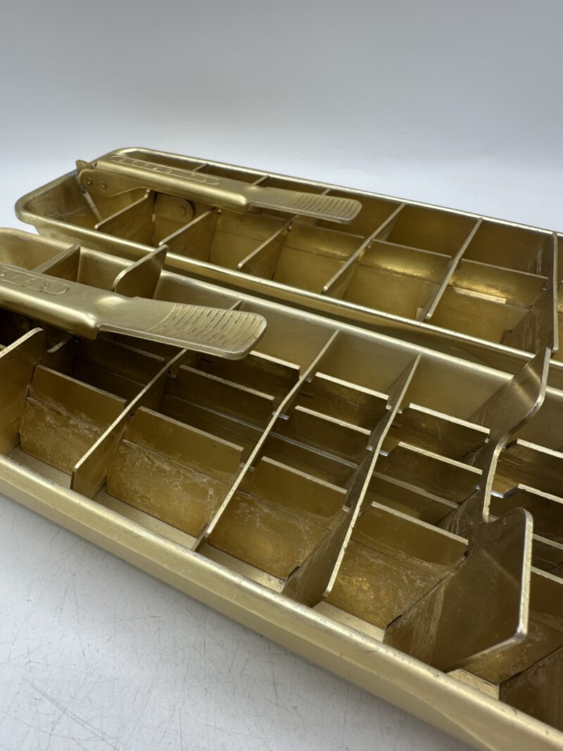 Duo de bacs à glaçons Quickube Frigidaire doré – Image 11