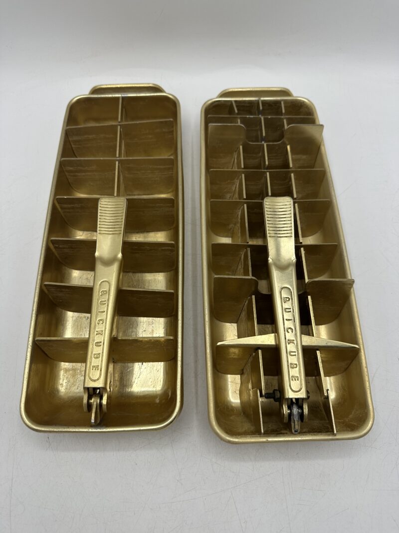 Duo de bacs à glaçons Quickube Frigidaire doré – Image 15