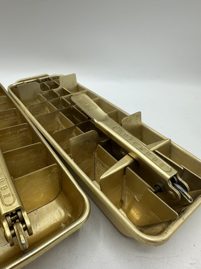 Duo de bacs à glaçons Quickube Frigidaire doré – Image 16