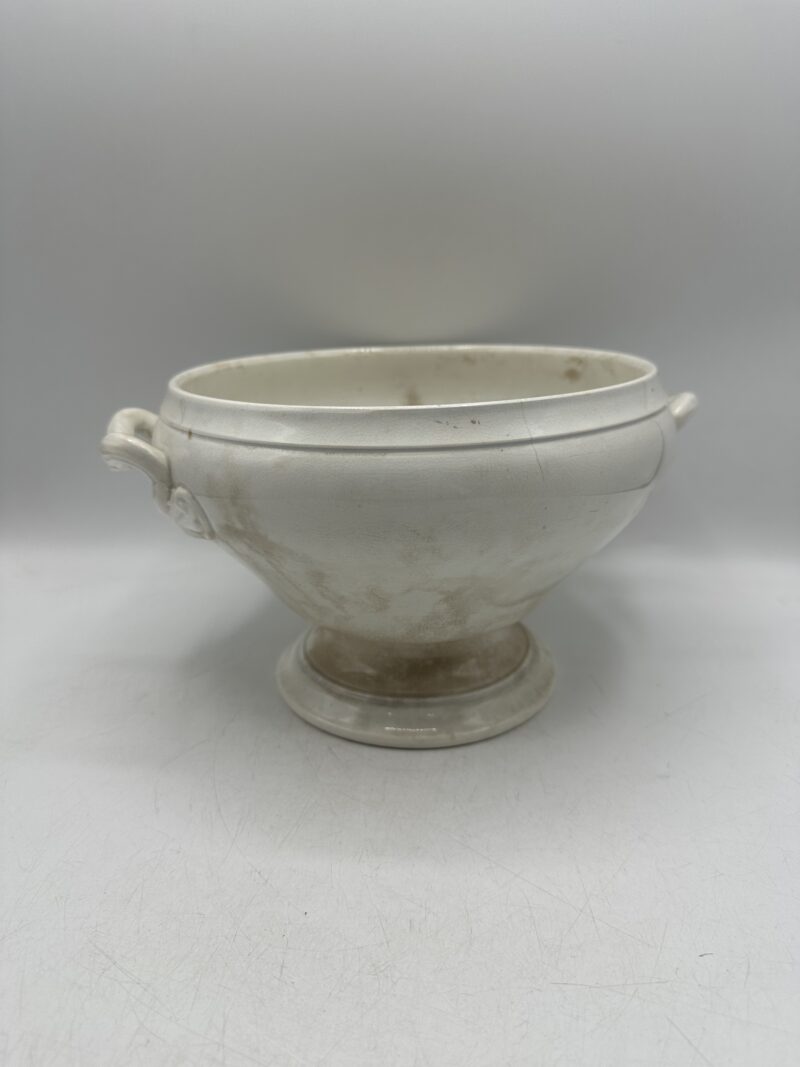 Soupière ancienne Sarreguemines en porcelaine – Image 2