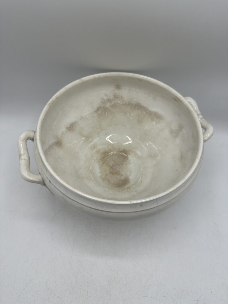 Soupière ancienne Sarreguemines en porcelaine – Image 3