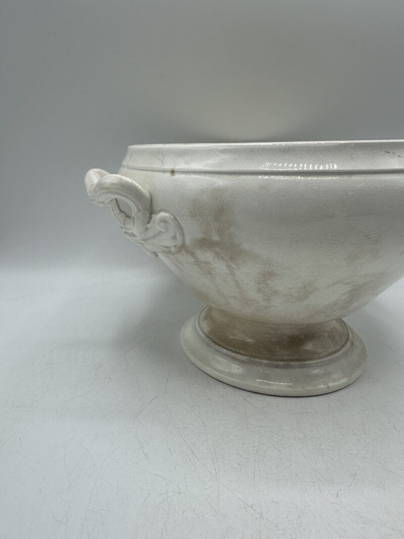 Soupière ancienne Sarreguemines en porcelaine – Image 5