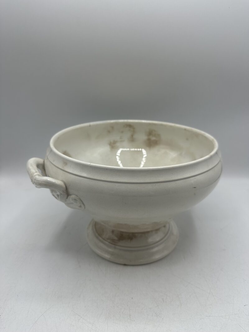 Soupière ancienne Sarreguemines en porcelaine – Image 8