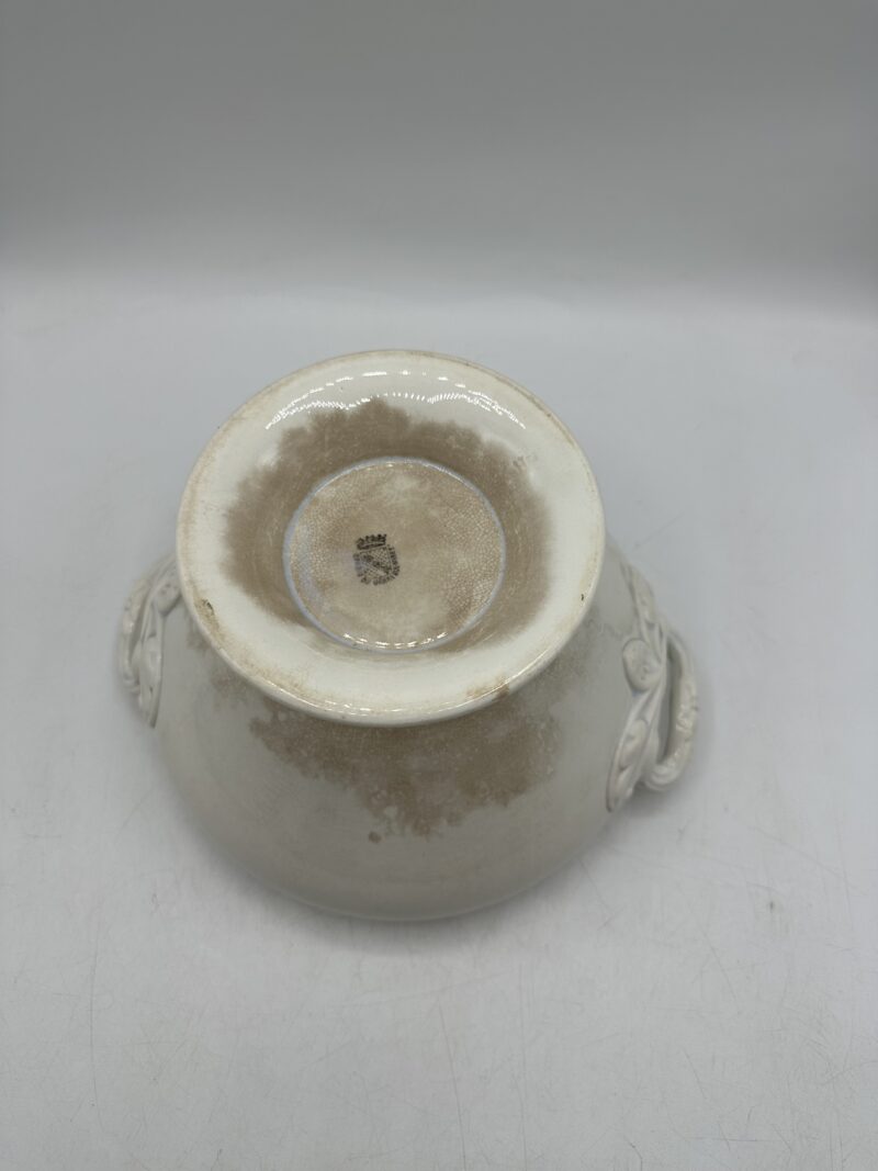 Soupière ancienne Sarreguemines en porcelaine – Image 11