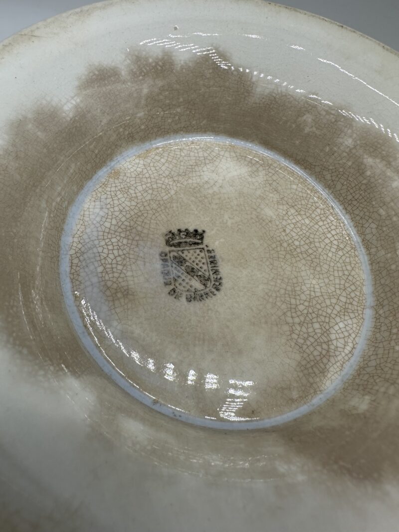 Soupière ancienne Sarreguemines en porcelaine – Image 12