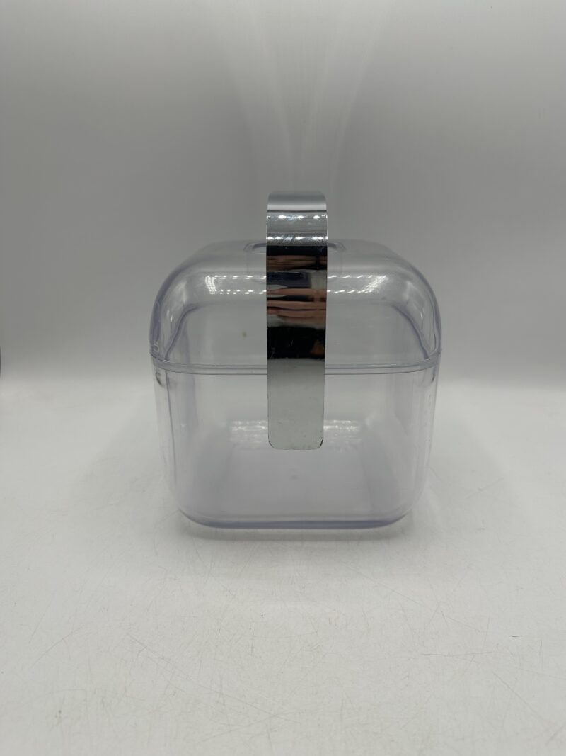 Seau à glaçons plexiglas transparent années 70-80 – Image 2