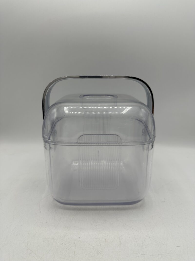 Seau à glaçons plexiglas transparent années 70-80 – Image 3